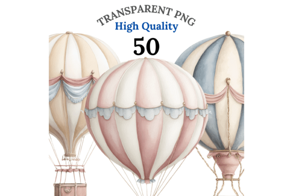 Download 50 Hot Air Balloon PNG Clipart - Balloon Collection