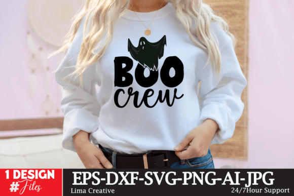 Download Boo Crew SVG Cute File - Premium Resources